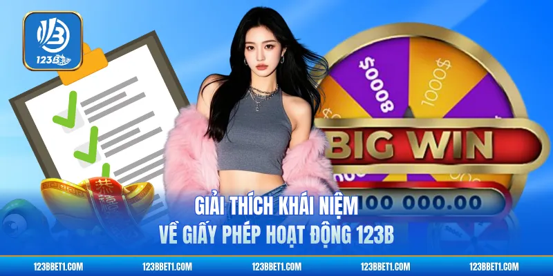 Giải thích khái niệm về giấy phép hoạt động 123B